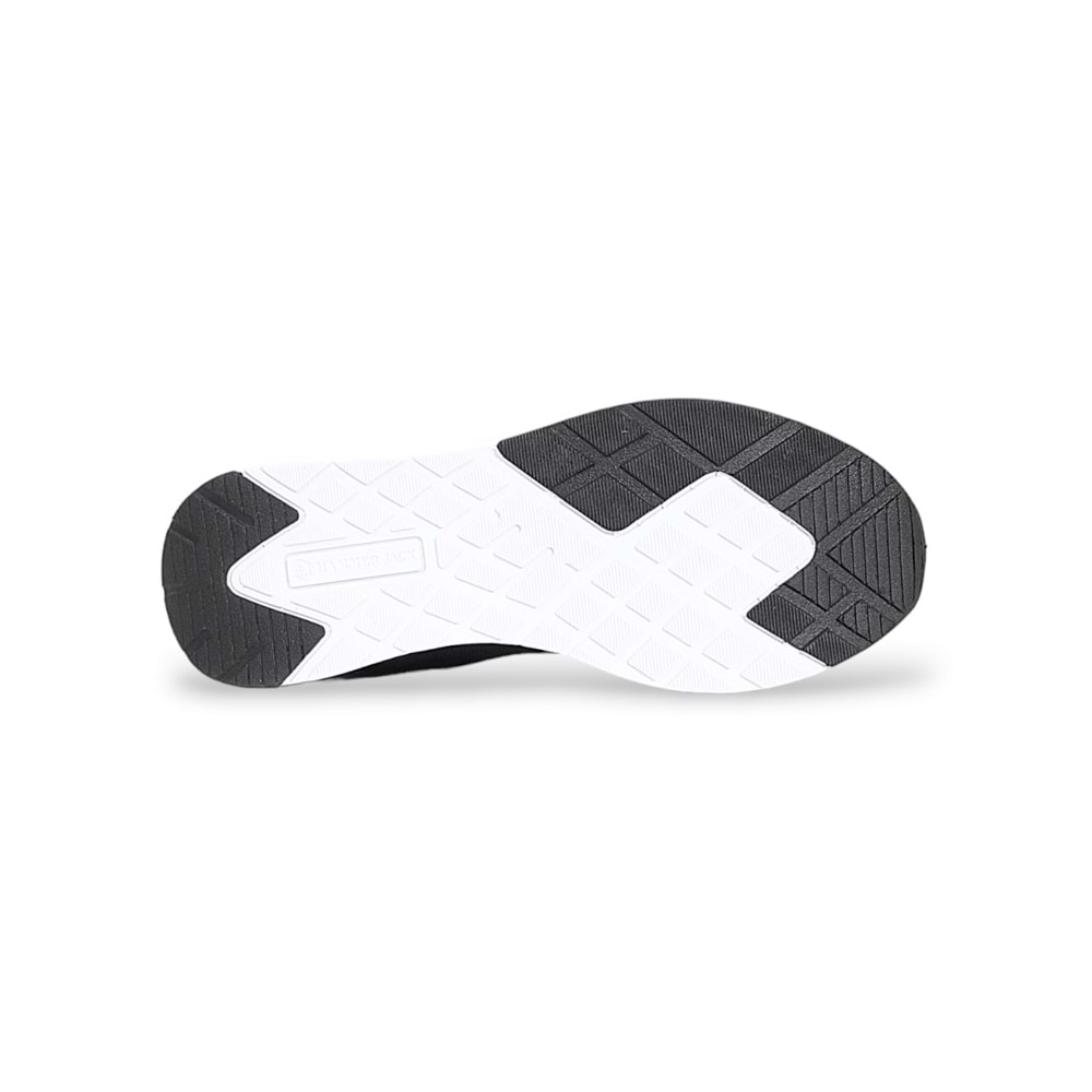 1824-Manaus Anatomik Tabanlı Unisex Sneakers Ayakkabı - NKT01824-siyah beyaz-42