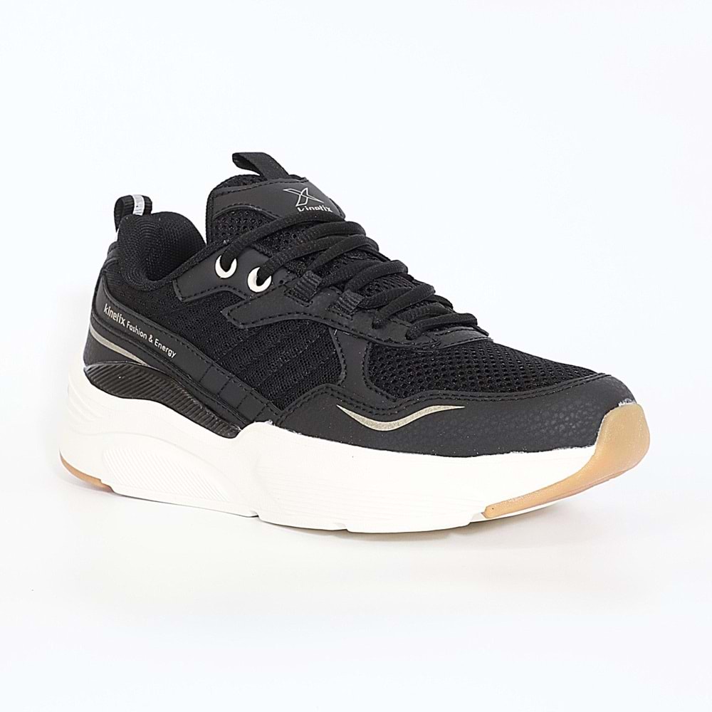 Kinetix 1829-Prestıge Anatomik Tabanlı Unisex Sneakers Ayakkabı - NKT01829-siyah beyaz-40