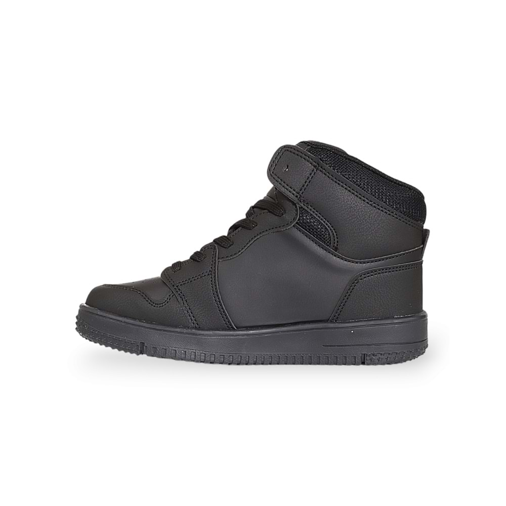 Konfores 1879 Anatomik Tabanlı Unisex Yüksek Bilekli Sneakers Ayakkabı - NKT01879-siyah-37