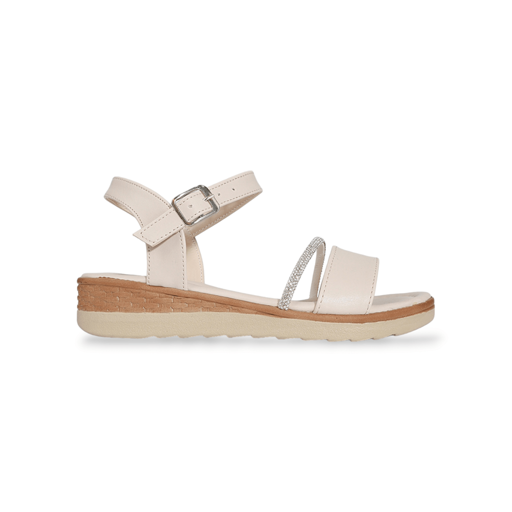 Konfores 1905-261129 Anatomik Tabanlı Kadın Sandalet - NKT01905-BEJ-40