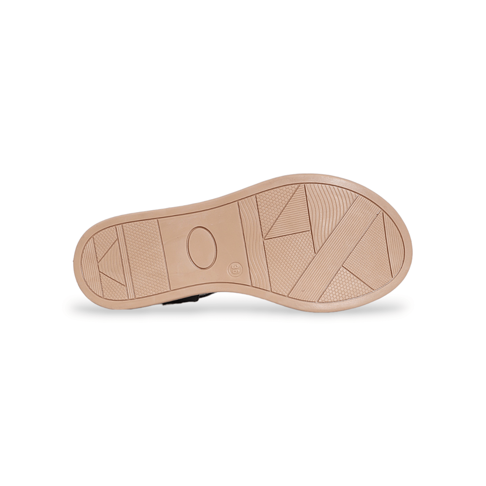 Konfores 1907-261135 Anatomik Tabanlı Kadın Sandalet - NKT01907-siyah-40