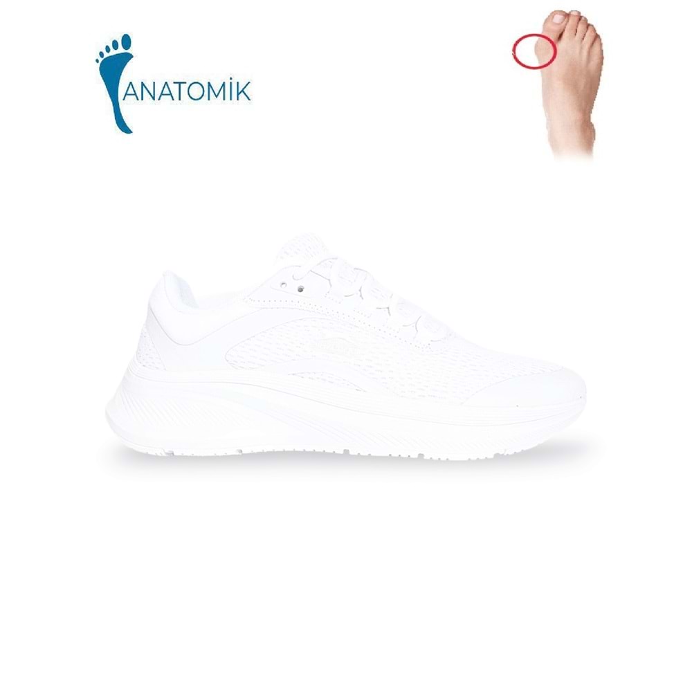 Slazenger 1926-Waldo Anatomik Tabanlı Kadın Yürüyüş & Koşu Ayakkabısı - NKT01926-BEYAZ-40