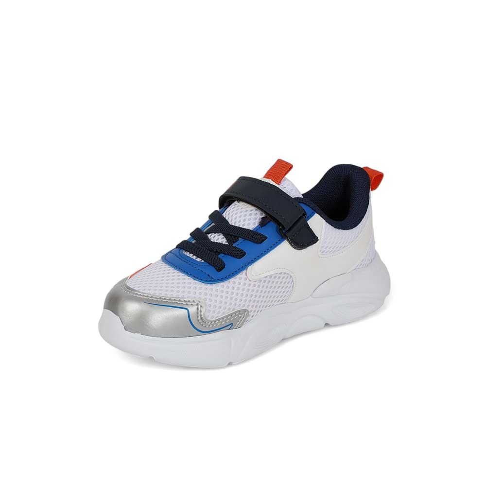 Kidessa 1943 Işıklı Anatomik Tabanlı Çocuk Günlük Spor Ayakkabı - NKT01943-Saks-30
