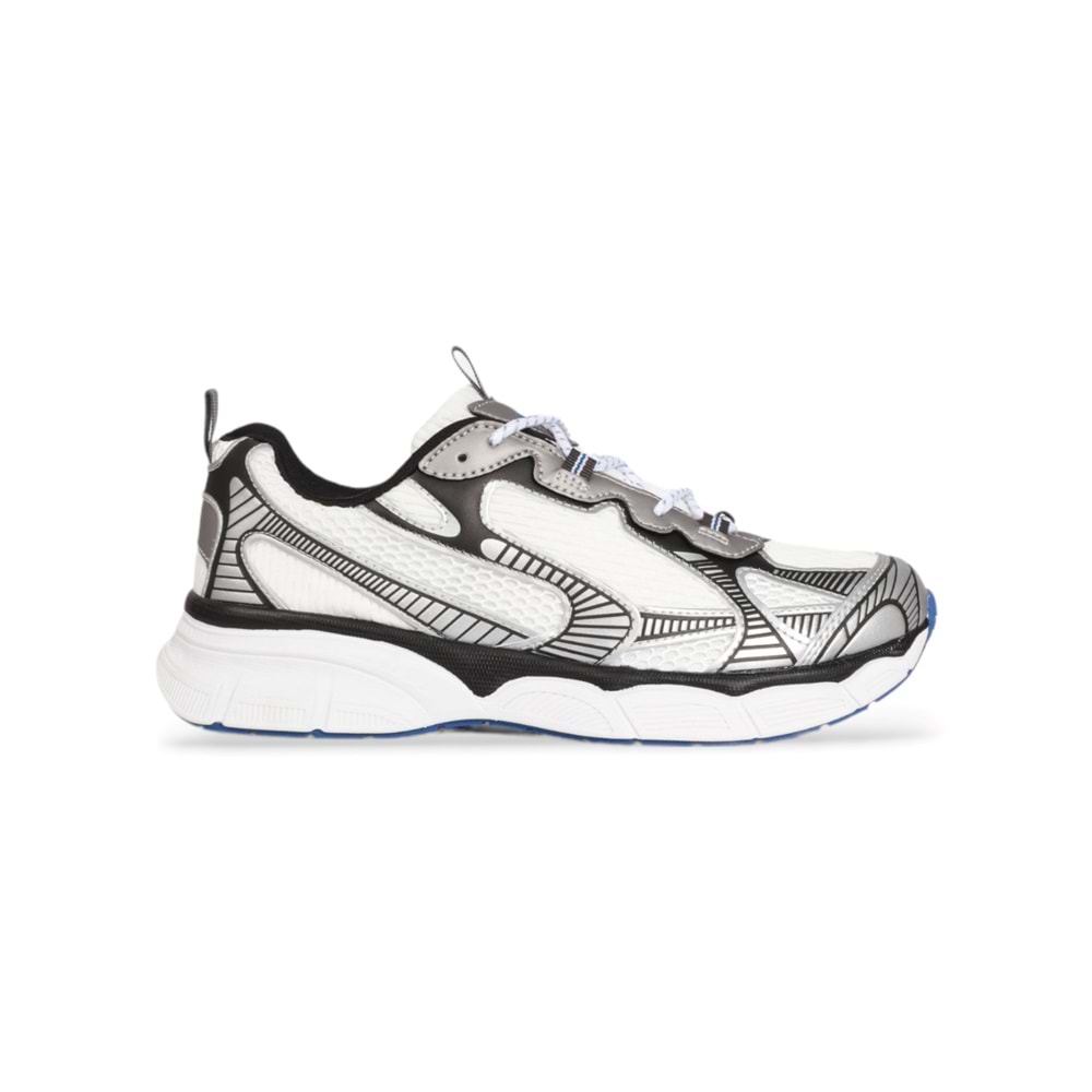 Jump 1946-29550 Anatomik Tabanlı Unisex Yürüyüş & Koşu Ayakkabısı - NKT01946-Beyaz Gri-40
