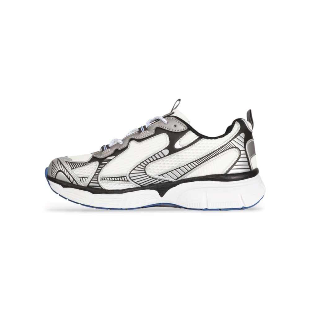 Jump 1946-29550 Anatomik Tabanlı Unisex Yürüyüş & Koşu Ayakkabısı - NKT01946-Beyaz Gri-40