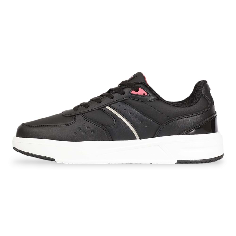 Kinetix 1956-Hegel Anatomik Tabanlı Kadın Sneakers Ayakkabı - NKT01956-siyah beyaz-36