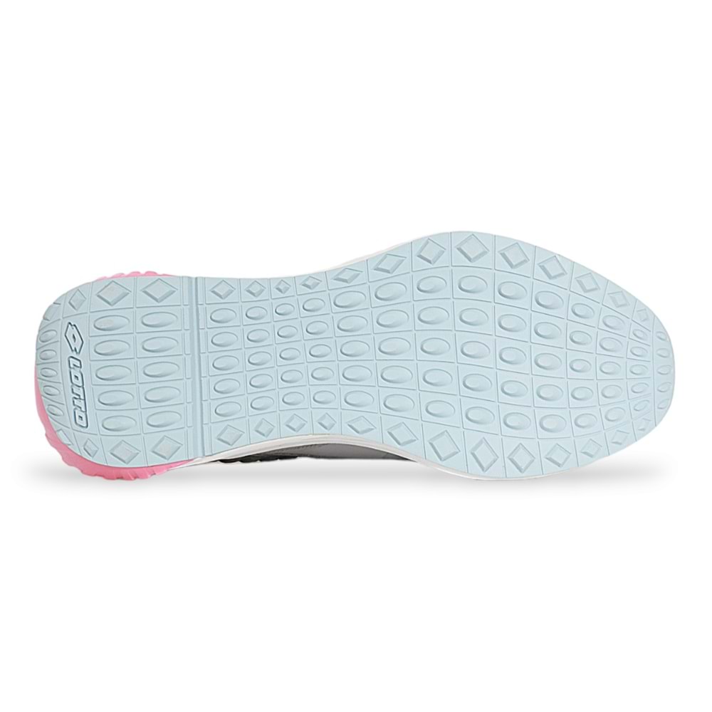 Lotto 1961-Rıley Anatomik Kalın Tabanlı Kadın Yürüyüş & Koşu Ayakkabısı - NKT01961-gri-36