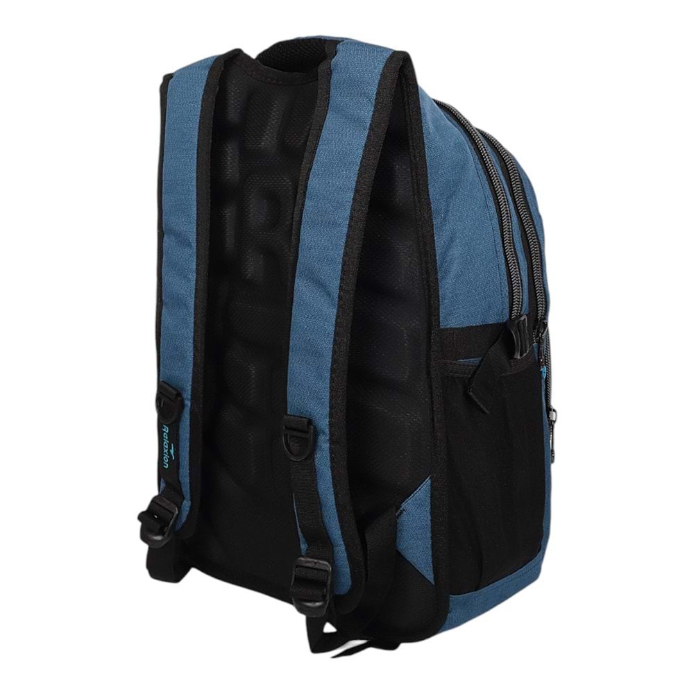 Konfores 1969-2238 Unisex Anatomik Yarasa Sırt Okul Çantası - NKT01969-mavi-TEK EBAT
