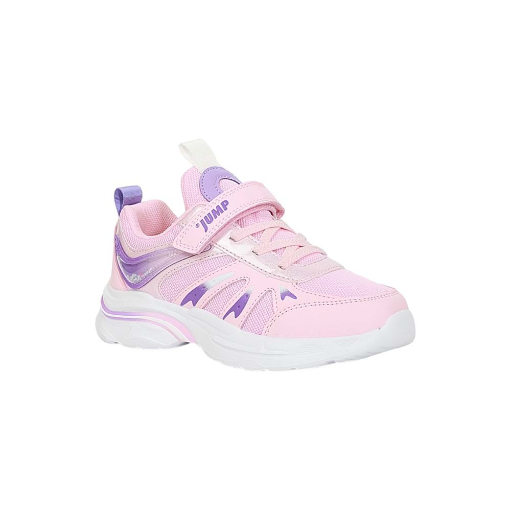 Jump 1974-30053 Anatomik Tabanlı Kız Çocuk Günlük Spor Ayakkabı - NKT01974-PEMBE-28