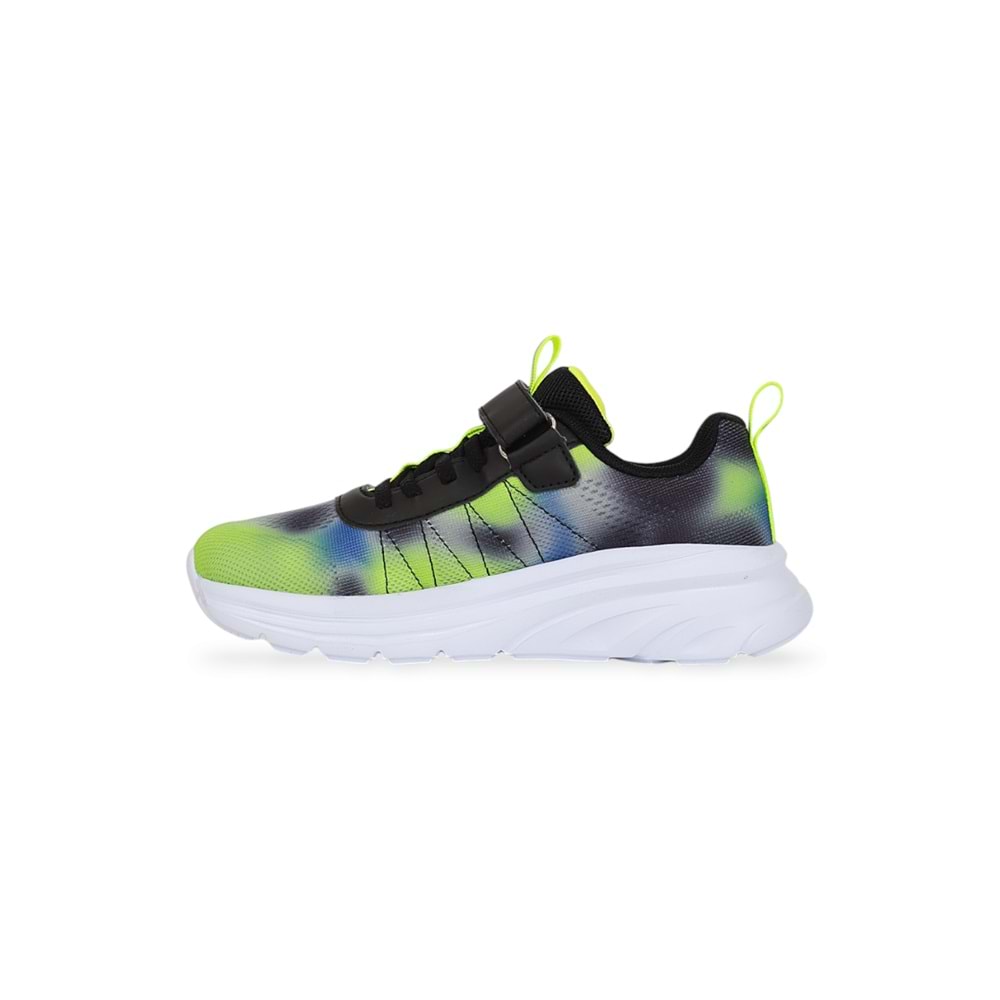 Jump 1975-30034 Anatomik Tabanlı Unisex Çocuk Günlük Spor Ayakkabı - NKT01975-siyah yeşil-31