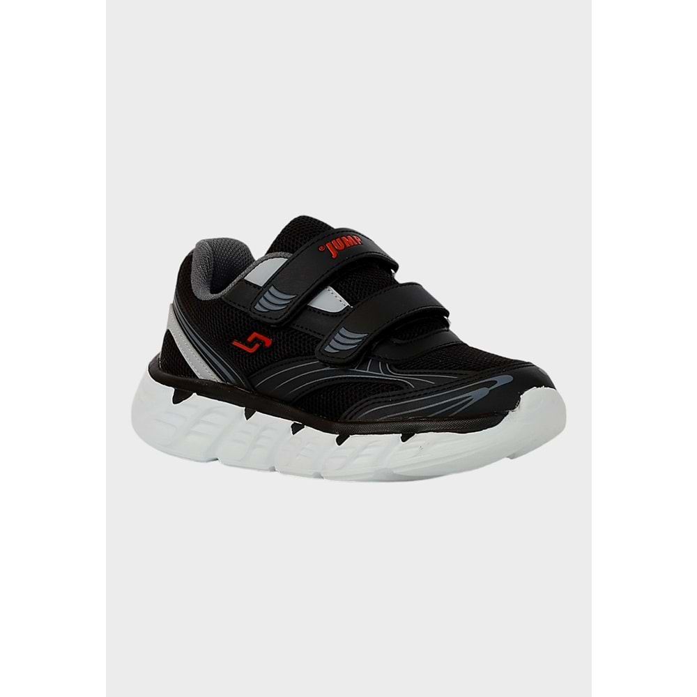Jump 1976-30002 Anatomik Tabanlı Unisex Çocuk Günlük Spor Ayakkabı - NKT01976-siyah beyaz-28