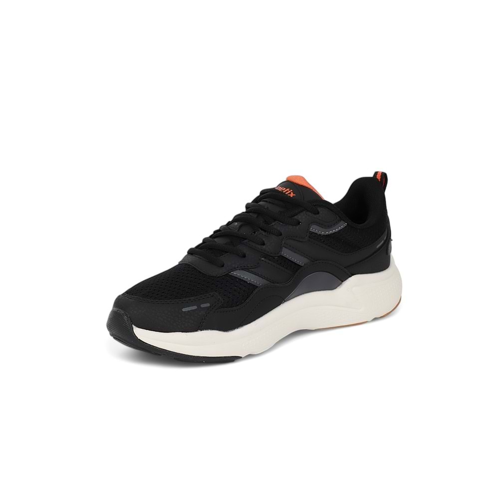 Kinetix 1981-Tıona Anatomik Tabanlı Erkek Günlük Sneakers Ayakkabı - NKT01981-siyah gri-40