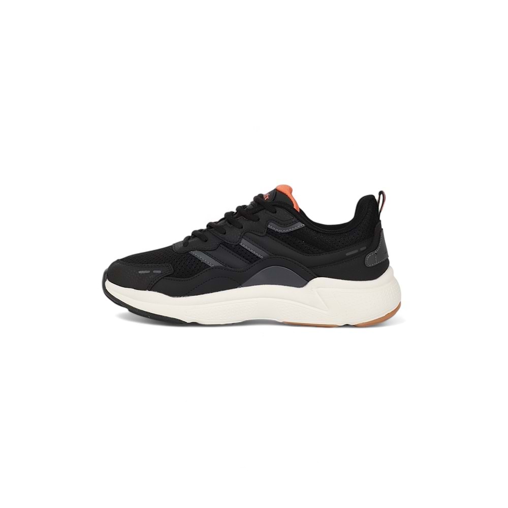 Kinetix 1981-Tıona Anatomik Tabanlı Erkek Günlük Sneakers Ayakkabı - NKT01981-siyah gri-40