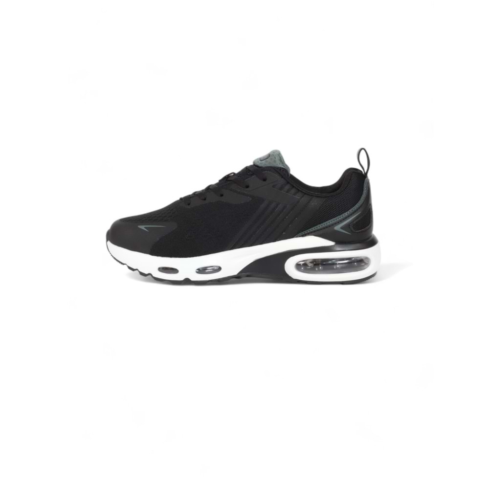 Kinetix 1997-Laser Air Anatomik Tabanlı Erkek Sneakers Ayakkabı - NKT01997-siyah beyaz-40