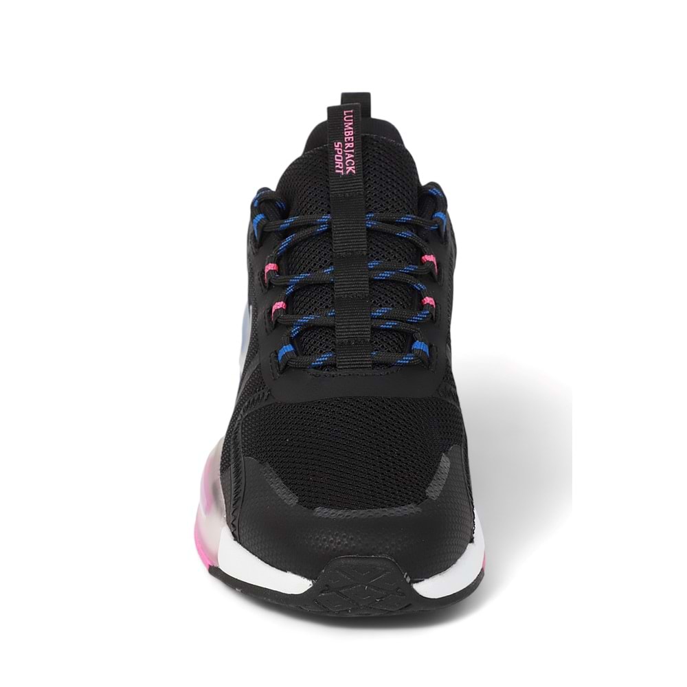 Lumberjack 2006-Murda Anatomik Tabanlı Kadın Sneakers Ayakkabı - NKT02006-siyah-40