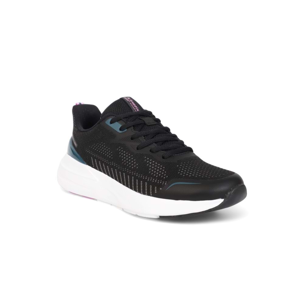 Kinetix 2016-Rossy Anatomik Tabanlı Kadın Sneakers Ayakkabı - NKT02016-siyah-38