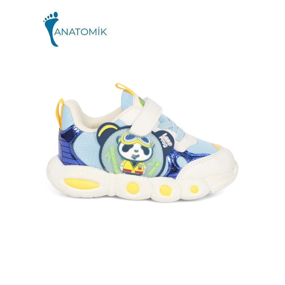 Kidessa 2025 Anatomik Tabanlı Unisex Çocuk Günlük Spor Ayakkabı - NKT02025-beyaz mavi-22