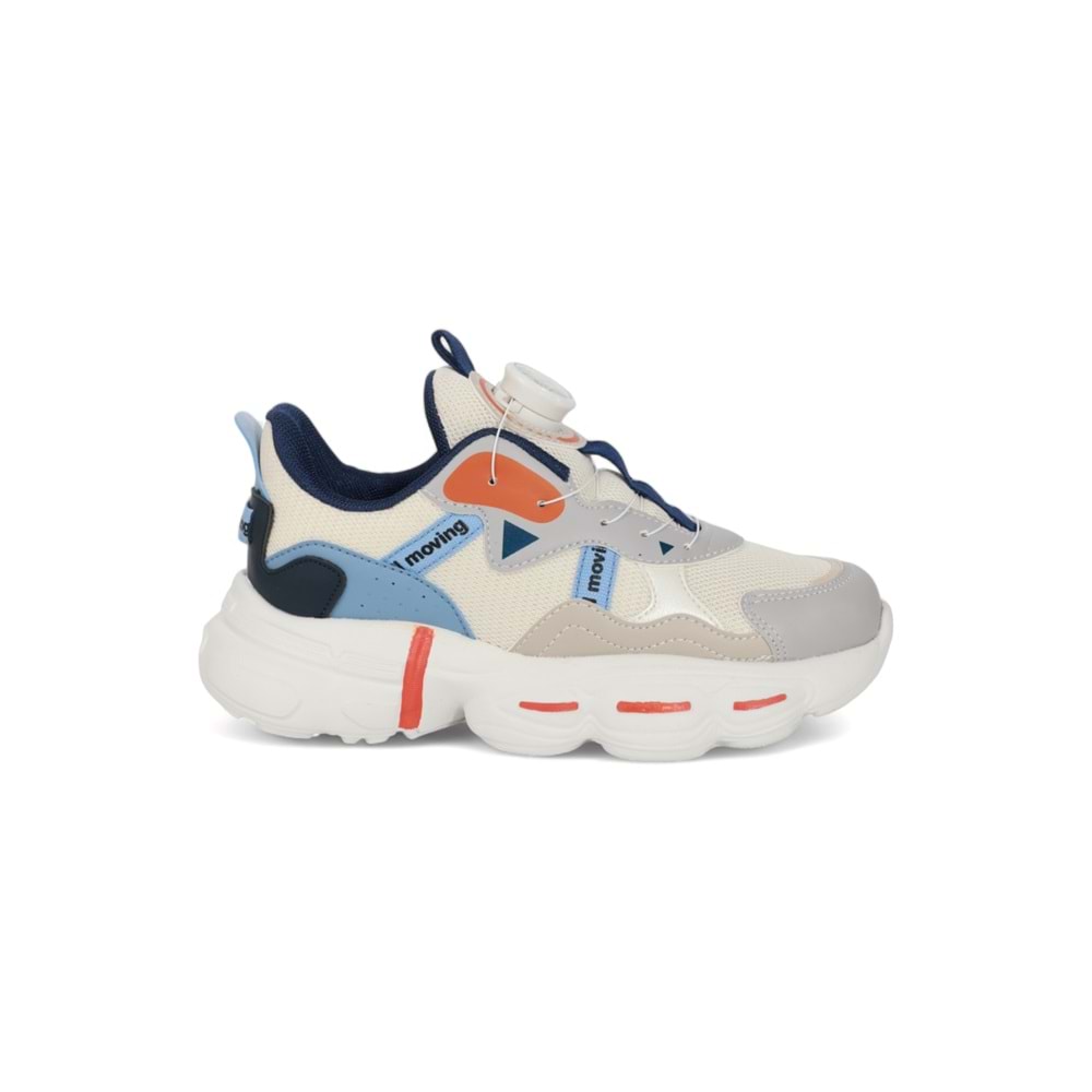 Kidessa 2032 Anatomik Tabanlı Otomatik Bağcıklı Unisex Çocuk Günlük Spor Ayakkabı - NKT02032-mavi-31