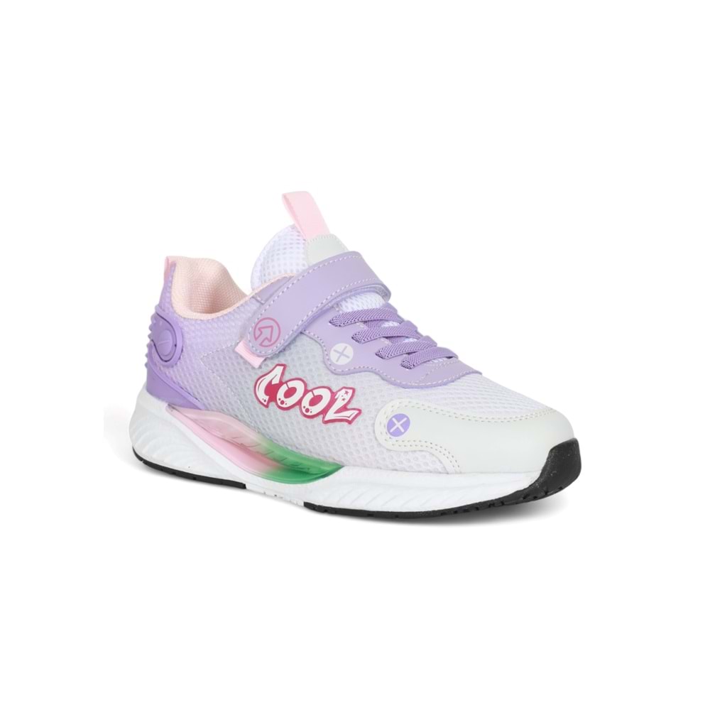 Kidessa 2036 Anatomik Tabanlı Unisex Çocuk Günlük Spor Ayakkabı - NKT02036-lila-31