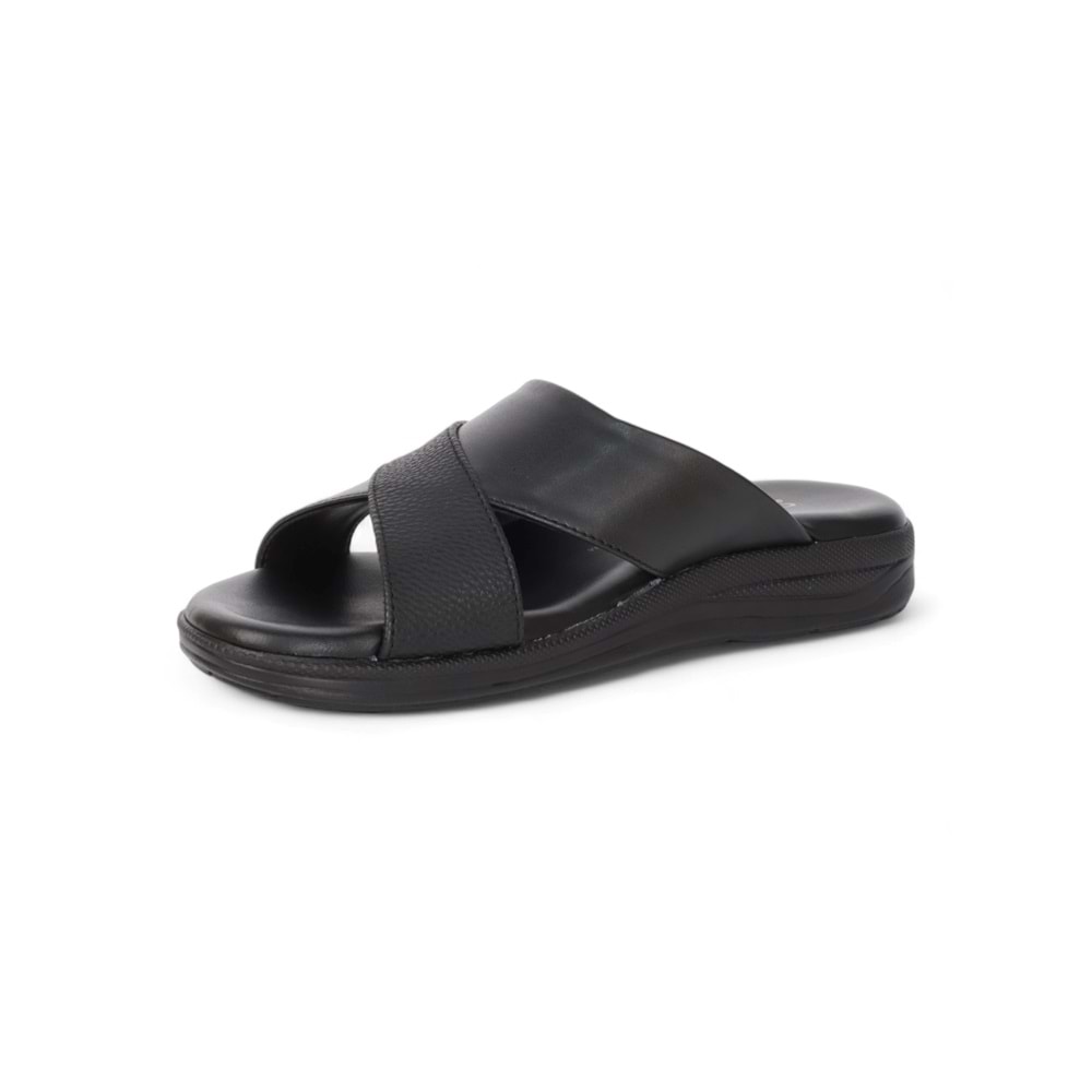 2049-9956-10 Tam Anatomik Erkek Terlik - NKT02049-siyah-42