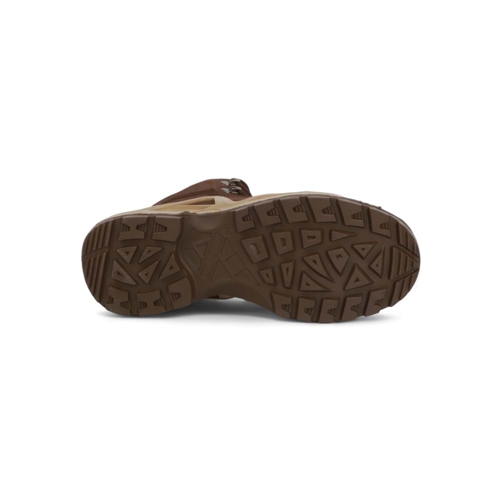 Hammerjack 2054 Hakiki Deri Anatomik Tabanlı Waterproof Trekking Çöl Botu - NKT02054-kahverengi-43