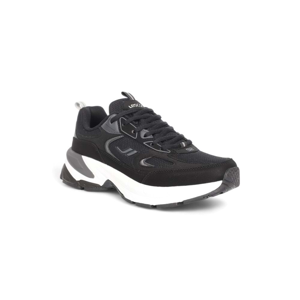 Lescon 2061-Newton Anatomik Tabanlı Unisex Yürüyüş & Koşu Ayakkabısı - NKT02061-siyah-42
