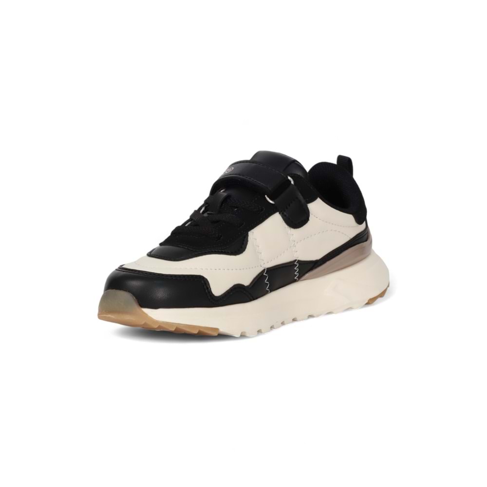 Kidessa 2071-Pepino Anatomik Tabanlı Ultra Hafif Erkek Çocuk Sneakers Ayakkabı - NKT02071-siyah-31
