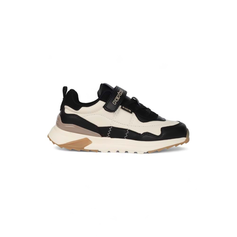 Kidessa 2071-Pepino Anatomik Tabanlı Ultra Hafif Erkek Çocuk Sneakers Ayakkabı - NKT02071-siyah-31