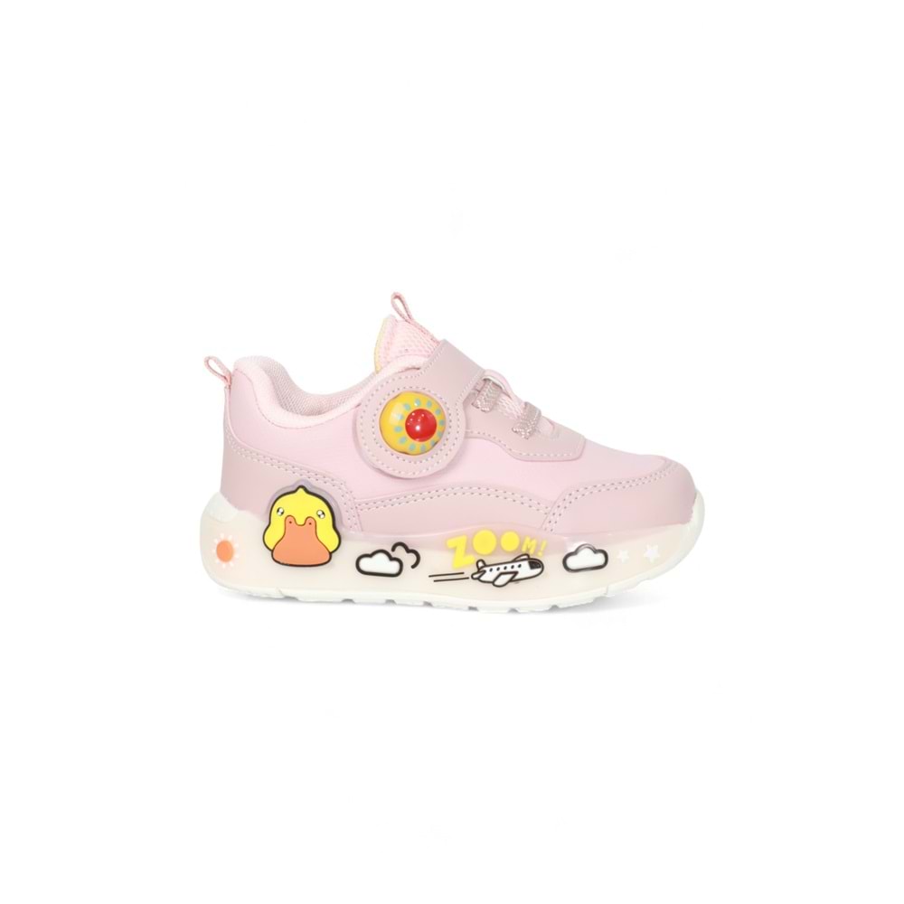 Kidessa 2073 Anatomik Tabanlı Ultra Hafif Unisex Çocuk Günlük Ayakkabı - NKT02073-PUDRA-24