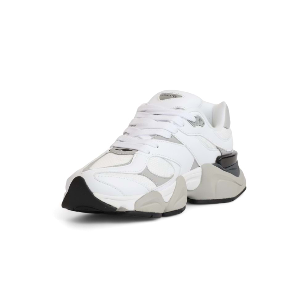 Lescon 2079-Ghost Anatomik Tabanlı Genç Unisex Sneakers Ayakkabı - NKT02079-BEYAZ-44