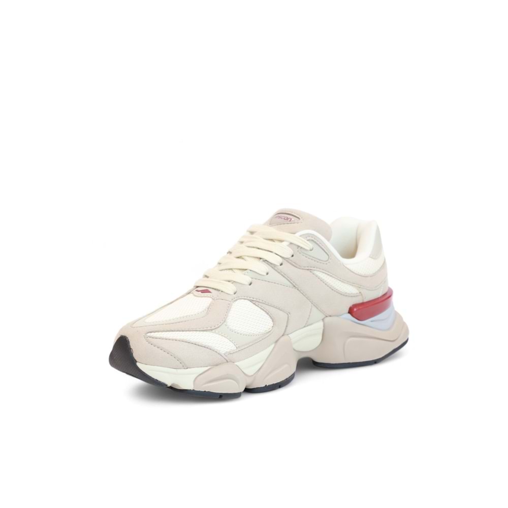 Lescon 2079-Ghost Anatomik Tabanlı Genç Unisex Sneakers Ayakkabı - NKT02079-KREM-42