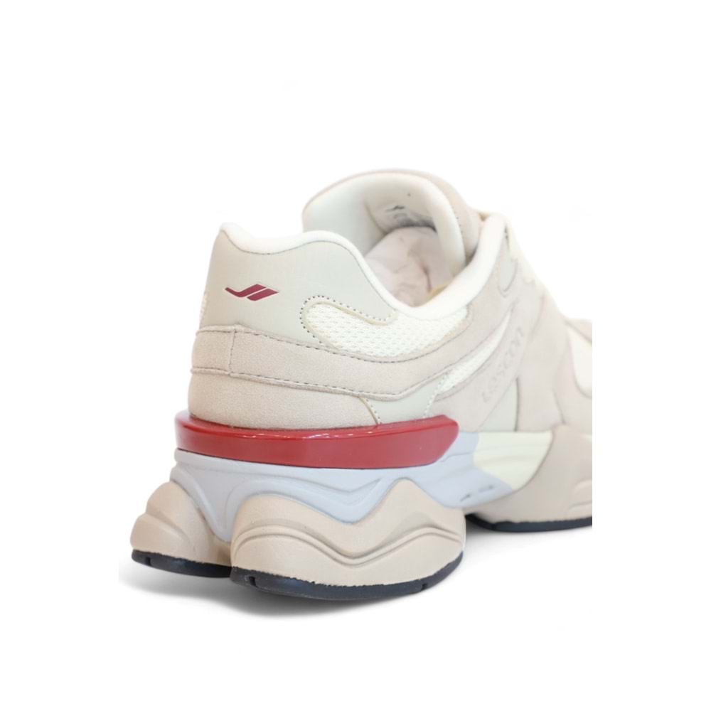 Lescon 2079-Ghost Anatomik Tabanlı Genç Unisex Sneakers Ayakkabı - NKT02079-KREM-42