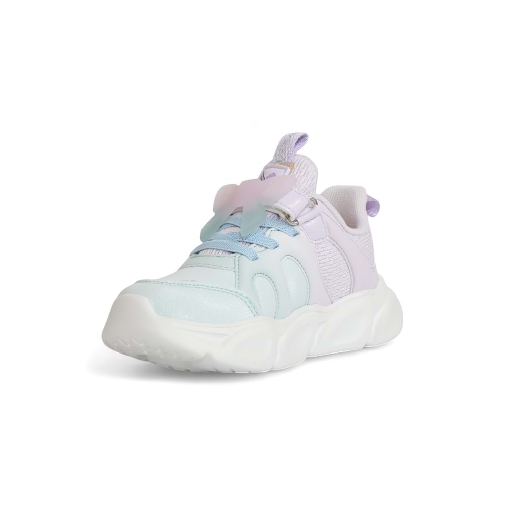 Kidessa 2085-Pepino Anatomik Tabanlı Kız Çocuk Günlük Işıklı Spor Ayakkabı - NKT02085-mavi-27