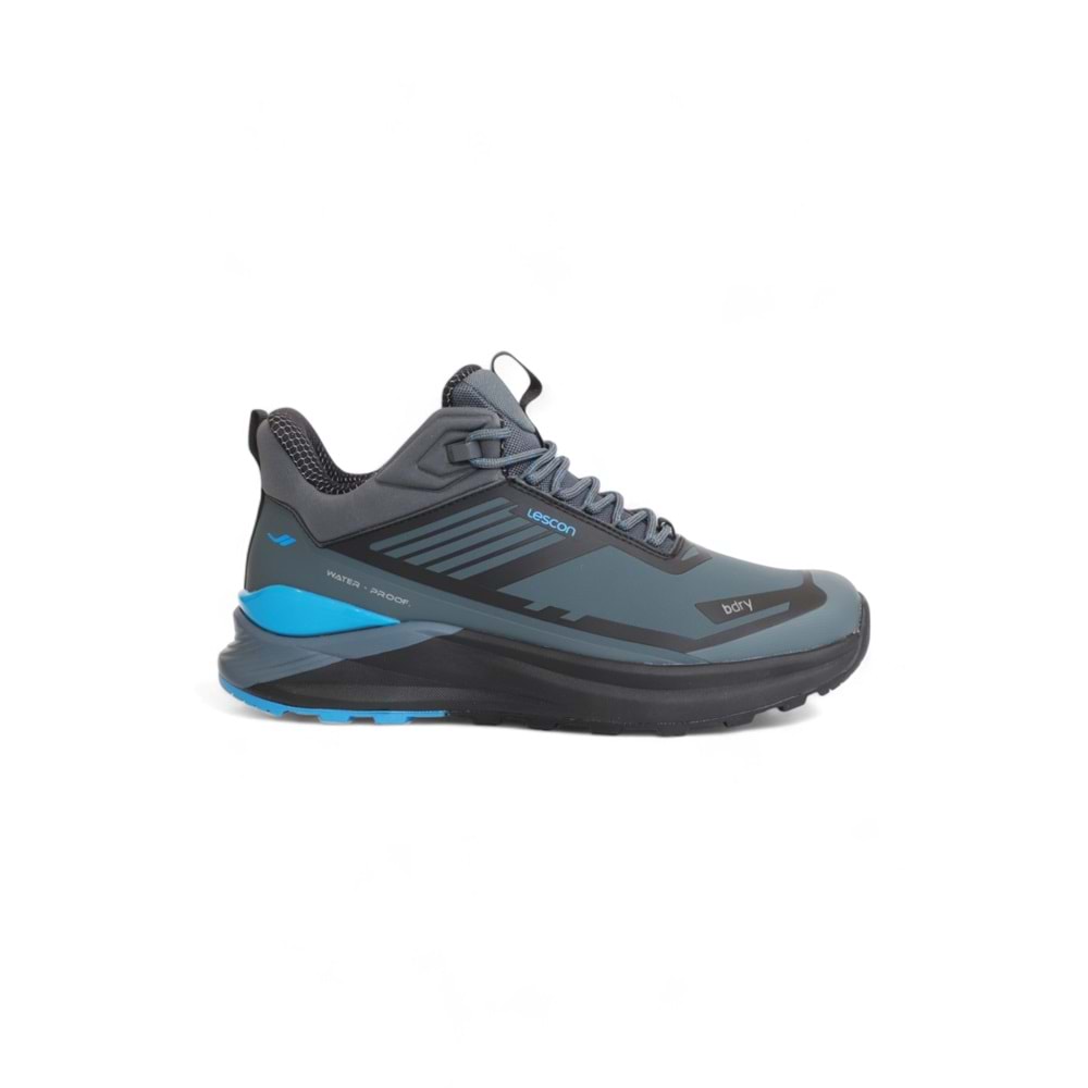 Lescon 2094-Wınd Anatomik Tabanlı Waterproof Trekking Ayakkabı - NKT02094-Füme-45