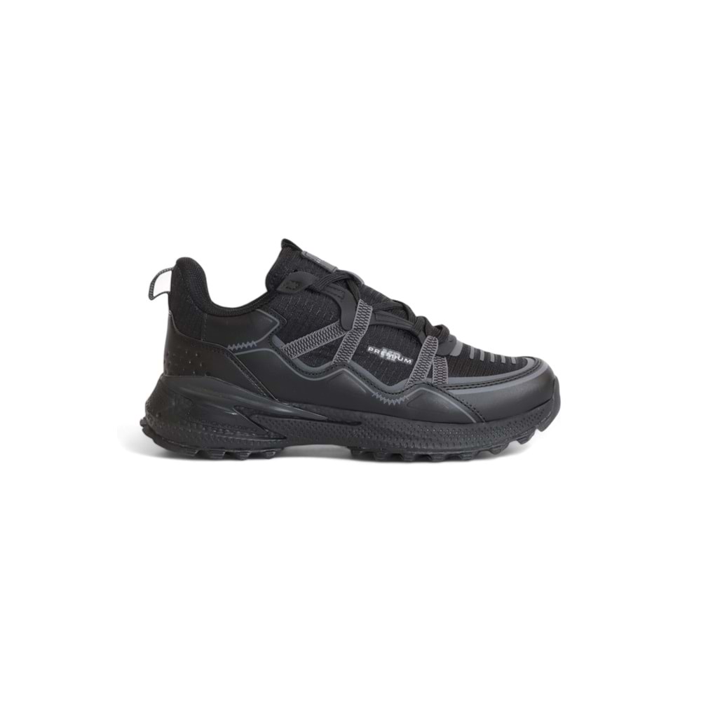 M.P 2098-1825 Anatomik Tabanlı Unisex Yürüyüş & Koşu Ayakkabısı - NKT02098-siyah-40