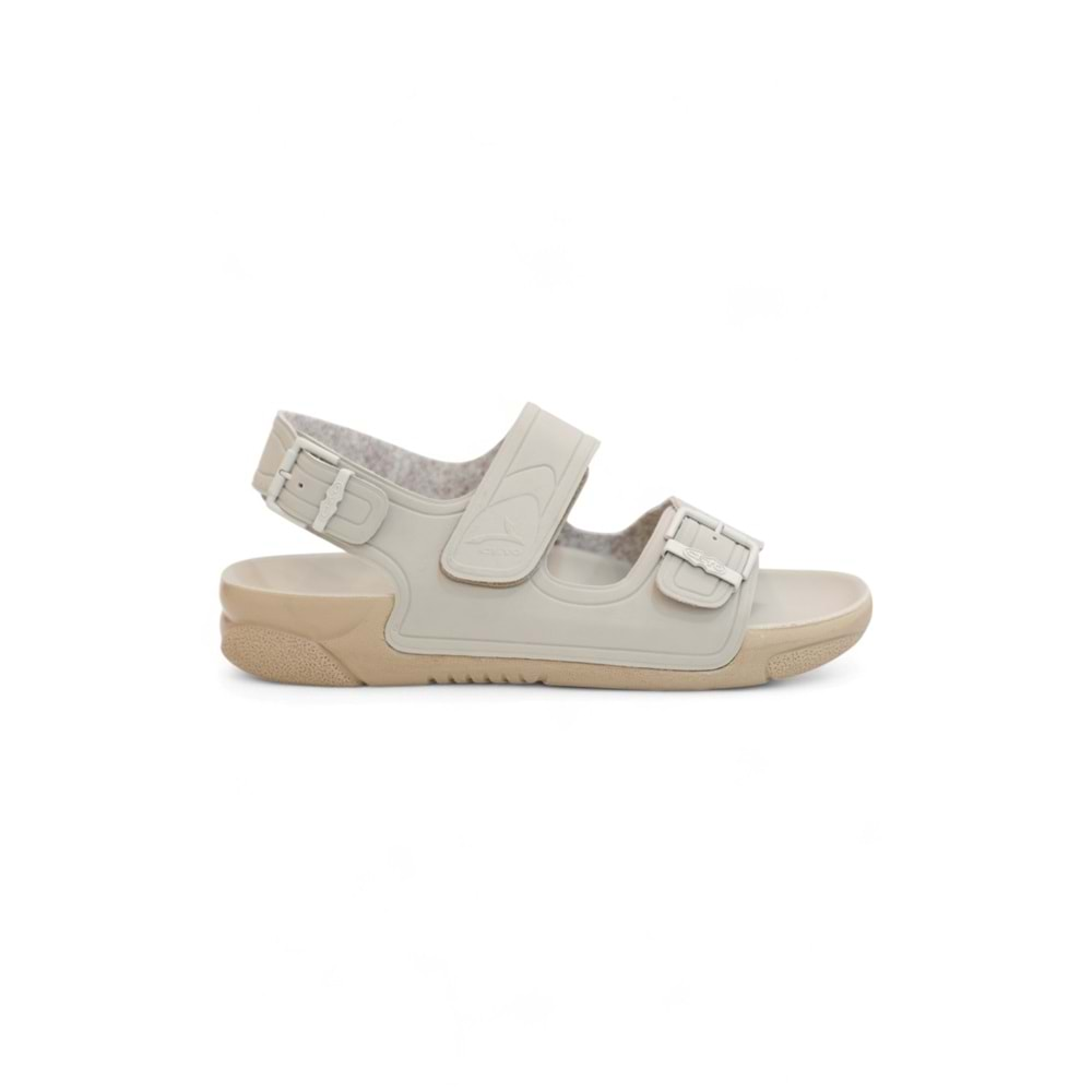 2100-1200-4 Tam Anatomik Unisex Hac ve Umre İçin Dikişsiz Sandalet - NKT02100-BEJ-38