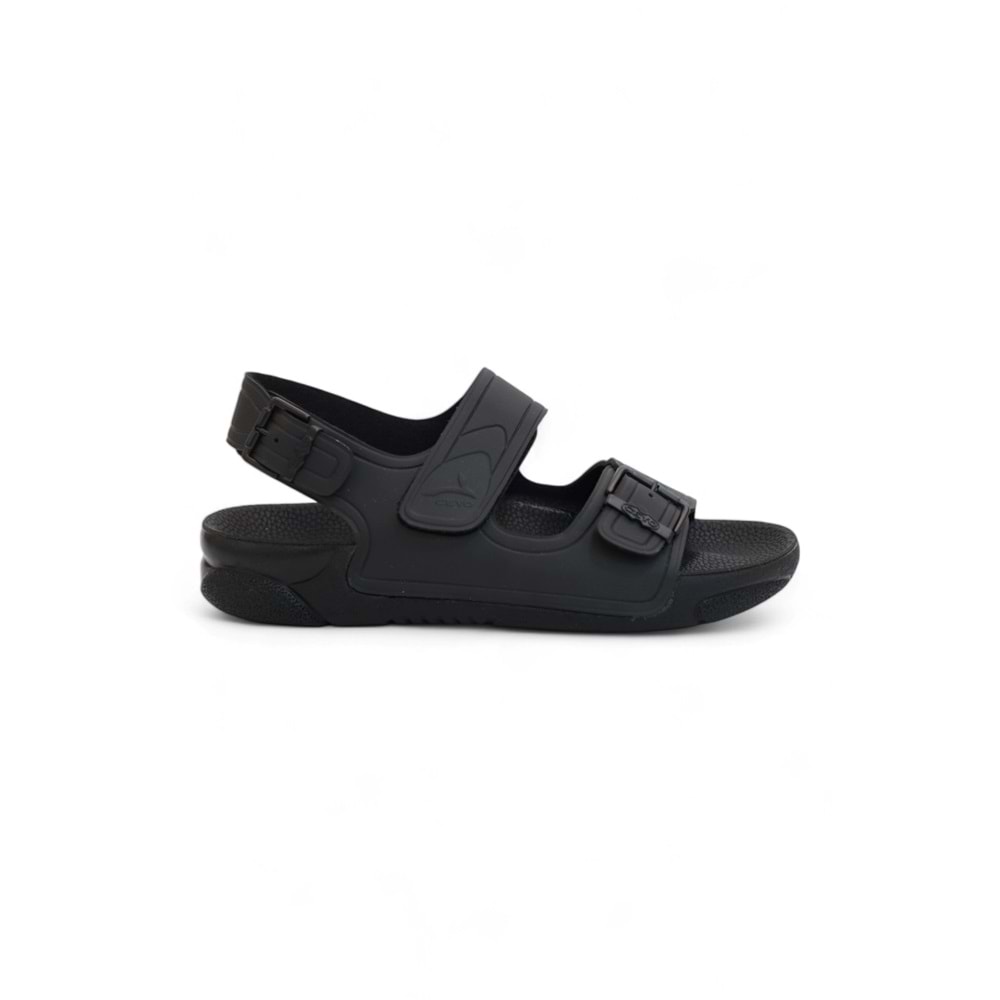 2100-1200-4 Tam Anatomik Unisex Hac ve Umre İçin Dikişsiz Sandalet - NKT02100-siyah-38