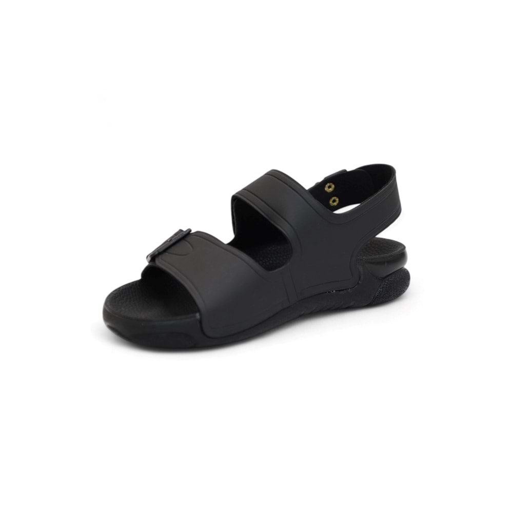 2100-1200-4 Tam Anatomik Unisex Hac ve Umre İçin Dikişsiz Sandalet - NKT02100-siyah-38