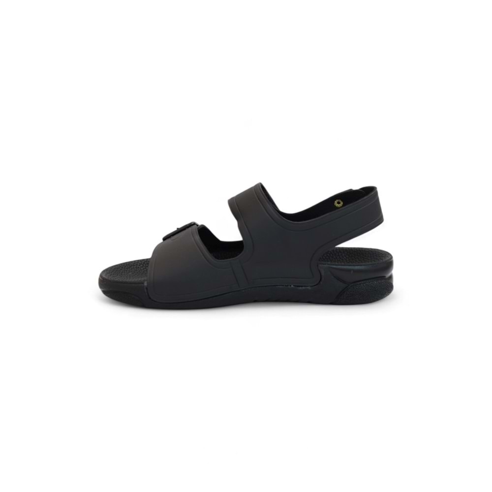 2100-1200-4 Tam Anatomik Unisex Hac ve Umre İçin Dikişsiz Sandalet - NKT02100-siyah-38