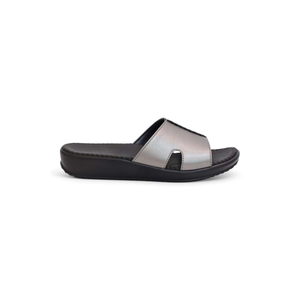 2107-9200-3 Tam Anatomik Tabanlı Kadın Terlik - NKT02107-platin-38