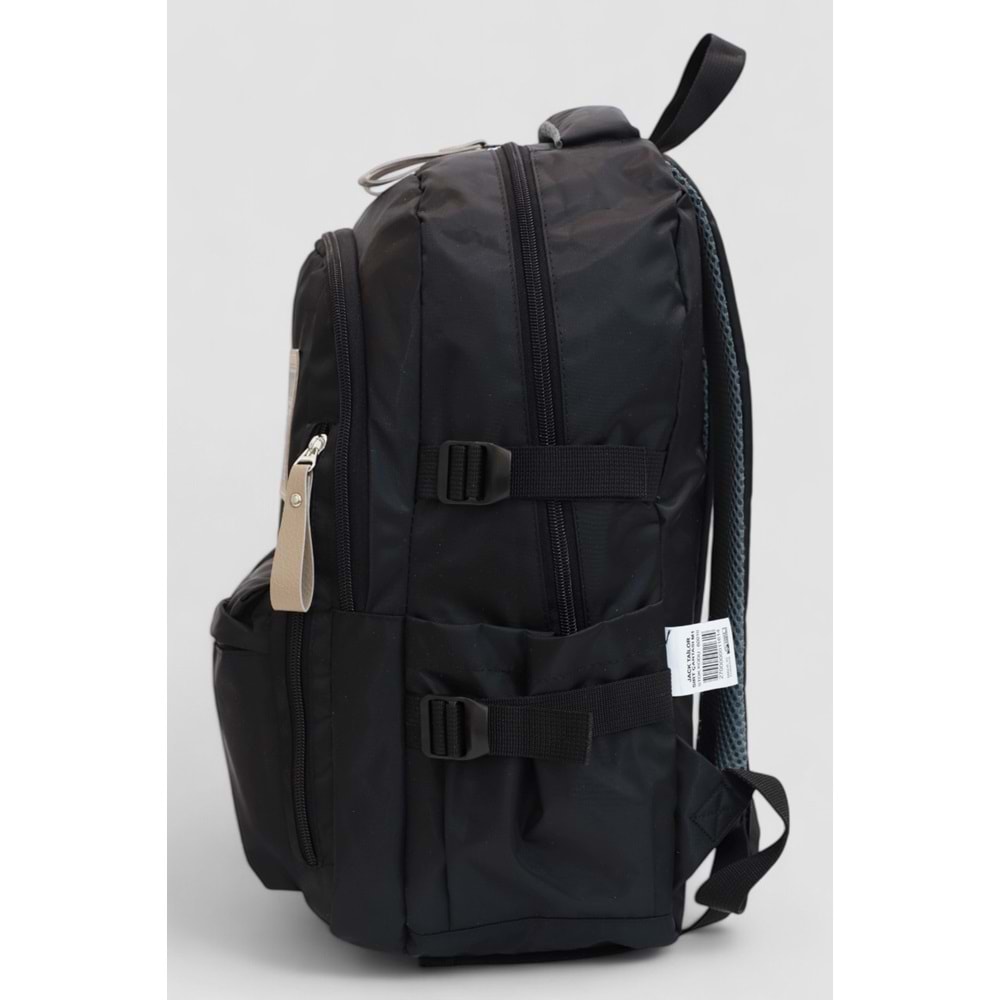 Jack Taılor 2111-60010 Unisex Anatomik Sırt Destekli Günlük ve Okul Sırt Çantası - NKT02111-haki-TEKEBAT
