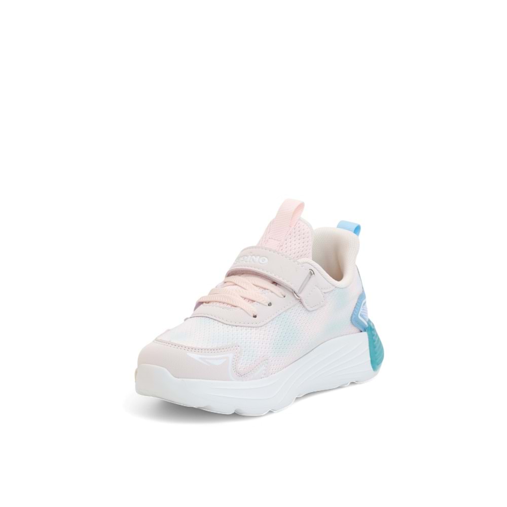 Kidessa 2130-1977 Pepino Anatomik Tabanlı Ultra Hafif Çocuk Unisex Günlük Işıklı Spor Ayakkabı - NKT02130-PUDRA-27