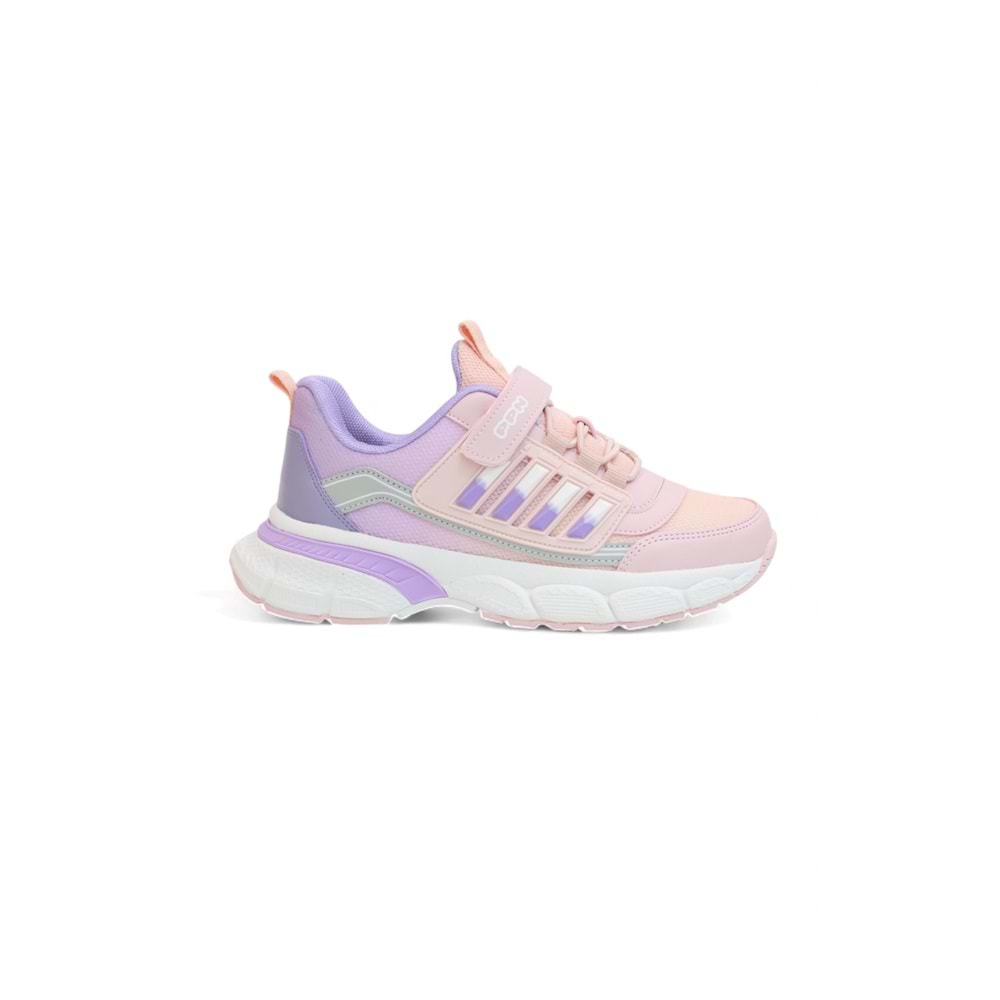 Kidessa 2135-1897 Pepino Anatomik Tabanlı Ultra Hafif Unisex Çocuk Sneakers Ayakkabı - NKT02135-PUDRA-31