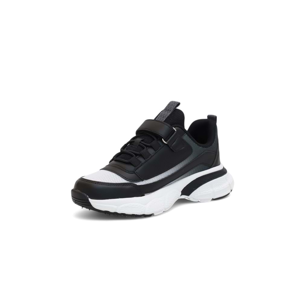 Kidessa 2135-1897 Pepino Anatomik Tabanlı Ultra Hafif Unisex Çocuk Sneakers Ayakkabı - NKT02135-siyah-gri-32
