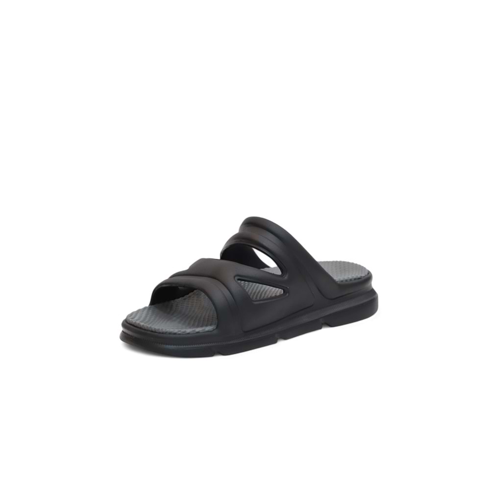 2146-Olımpos Tam Anatomik Günlük,Havuz,Deniz,Umre ve Hac İçin Uyumlu Erkek Eva Terlik - NKT02146-siyah-42