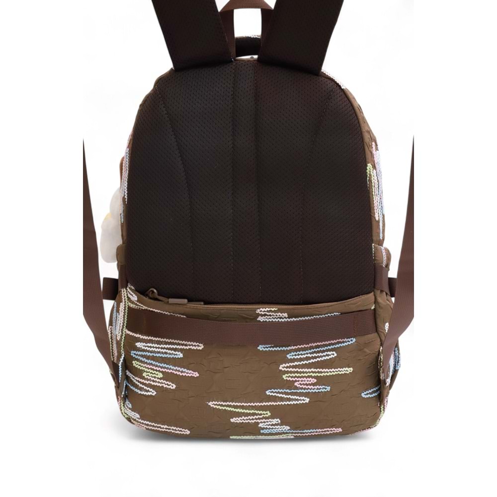 Relaxion 2173-1430 İthal Ürün Kız Çocuk Üçlü Set İlkokul Sırt Çantası - NKT02173-siyah-TEKEBAT