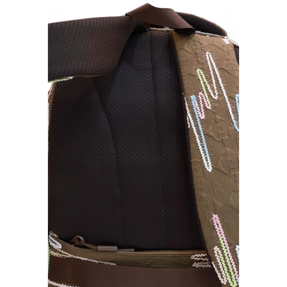 Relaxion 2173-1430 İthal Ürün Kız Çocuk Üçlü Set İlkokul Sırt Çantası - NKT02173-siyah-TEKEBAT