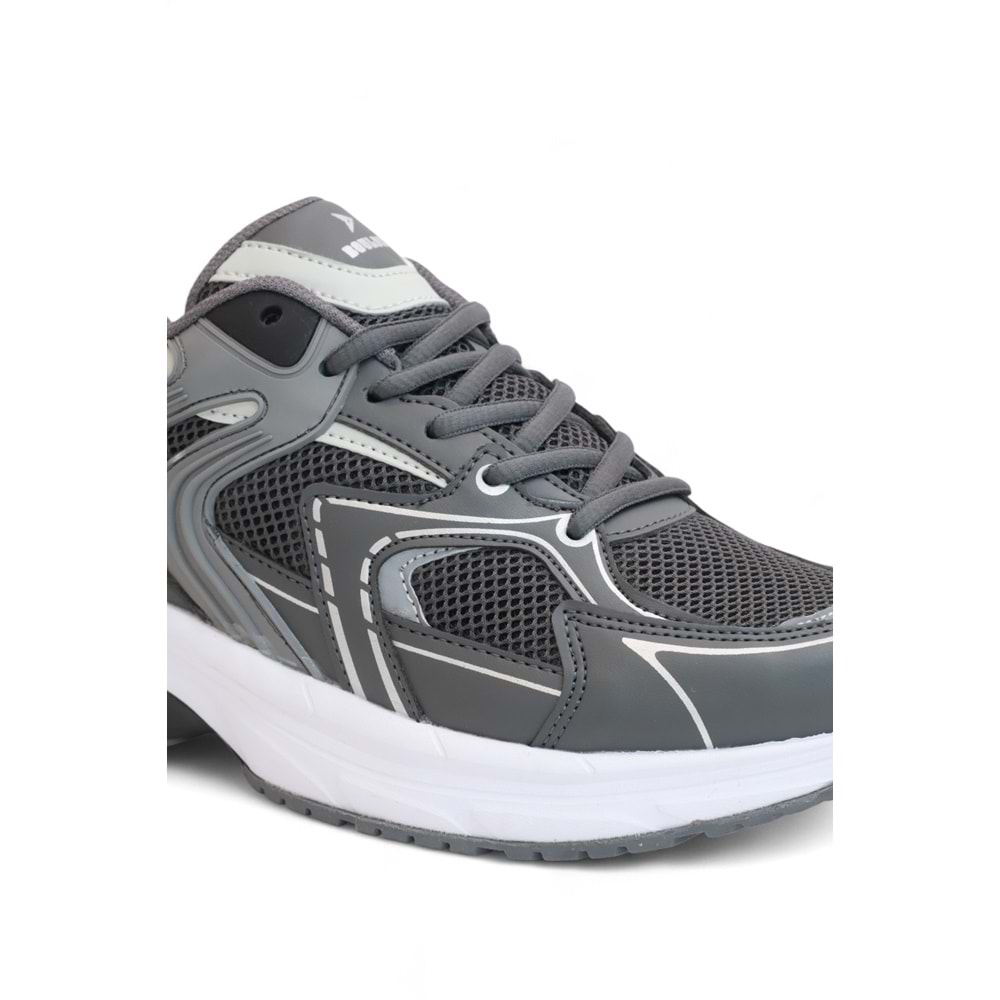 2188-Boulder Anatomik Tabanlı Erkek Yürüyüş & Koşu Ayakkabısı - NKT02188-Füme-41