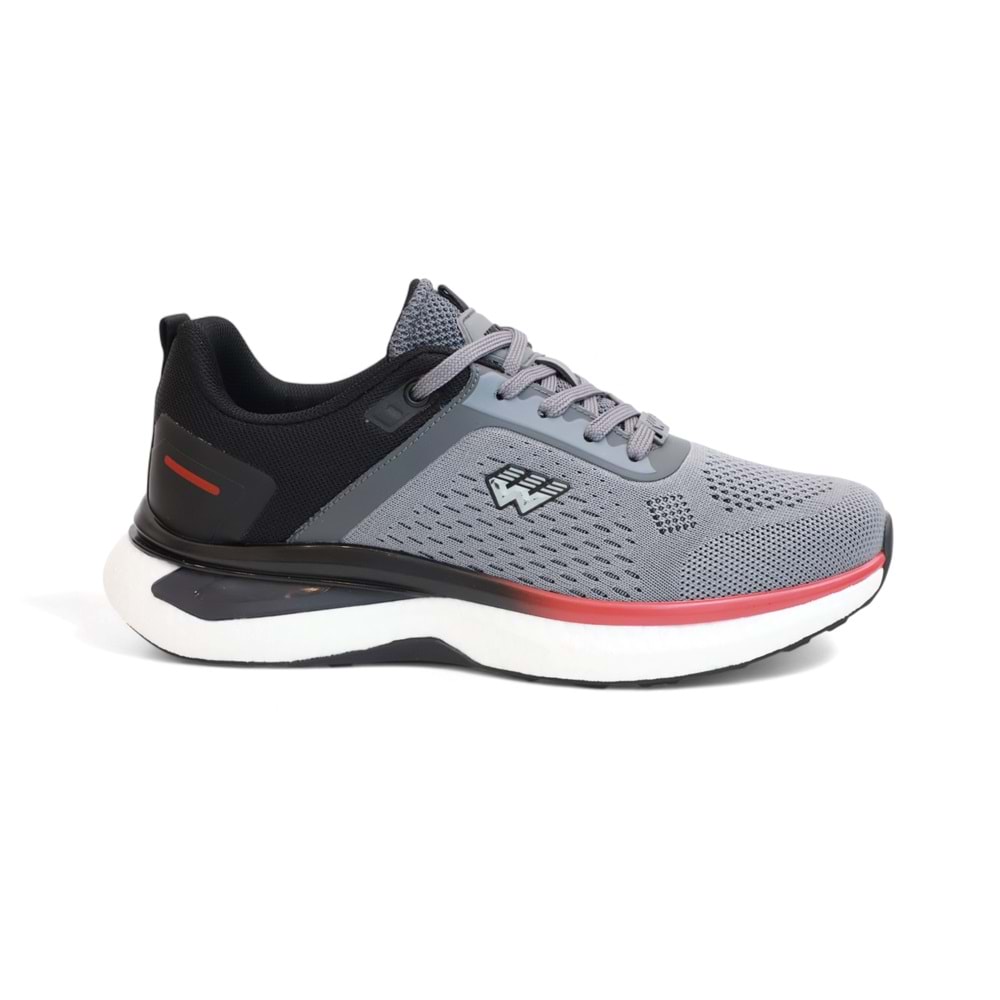 2193-Wıckers Anatomik Tabanlı Ultra Hafif Erkek Yürüyüş & Koşu Ayakkabısı - NKT02193-Füme-40