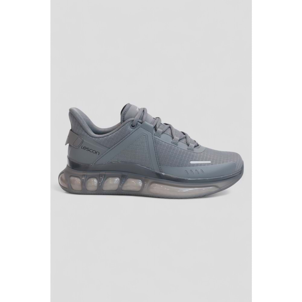 Lescon 2208-Aırfoam Eterıum Anatomik Tabanlı Unisex Yürüyüş & Koşu Ayakkabısı - NKT02208-Füme-40